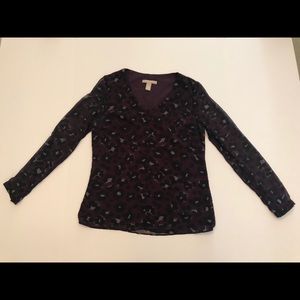 Banana Republic printed blouse